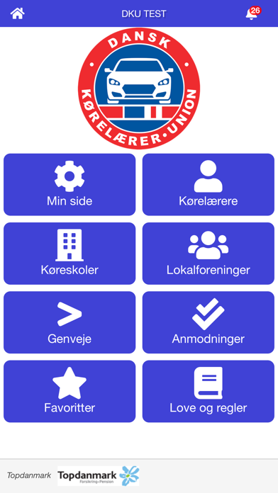 DKU - Dansk Kørelærer-Union Screenshot