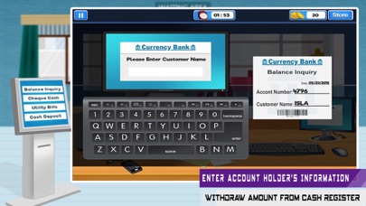 Bank Manager City Cashier Screenshot
