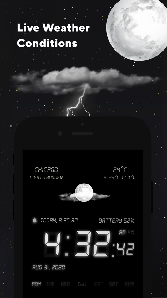 #6. Alarm Clock Pro - Music, Sleep (iOS) Podle: DylogicApps Pvt Ltd
