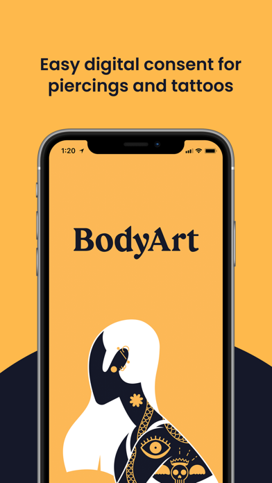 BodyArt - Digital Consent Screenshot