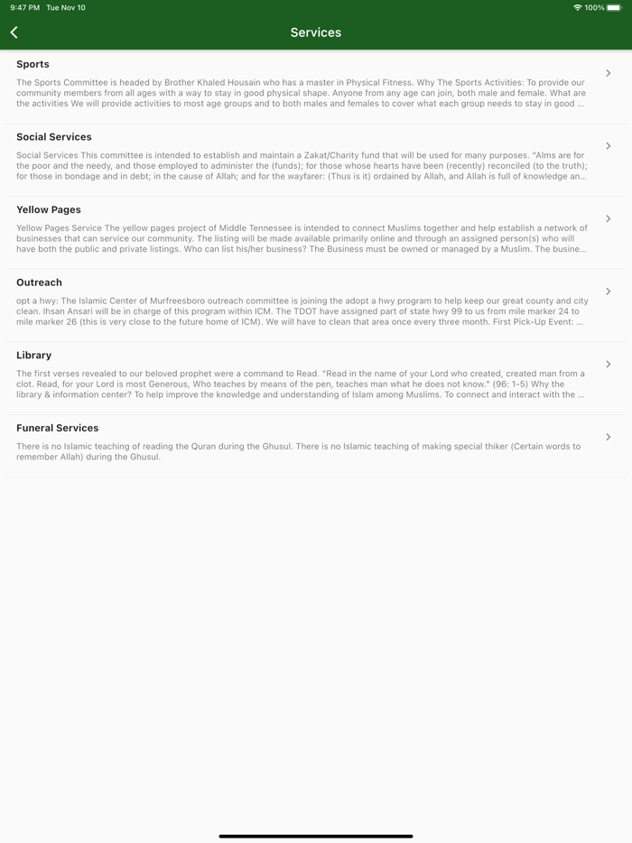 Islamic Center Of Murfreesboro