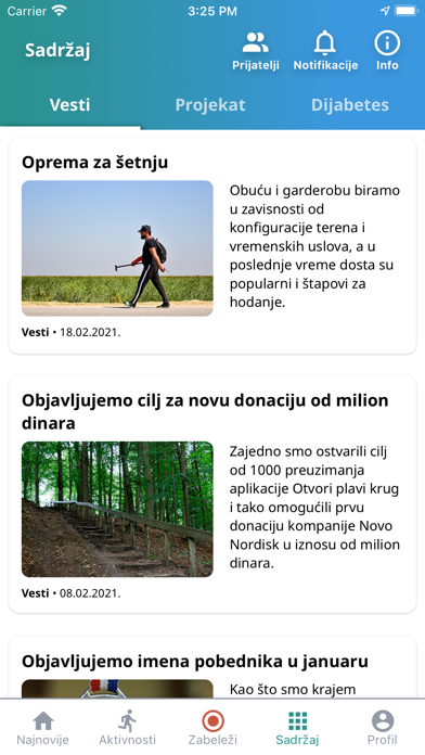 otvori plavi krug Screenshot