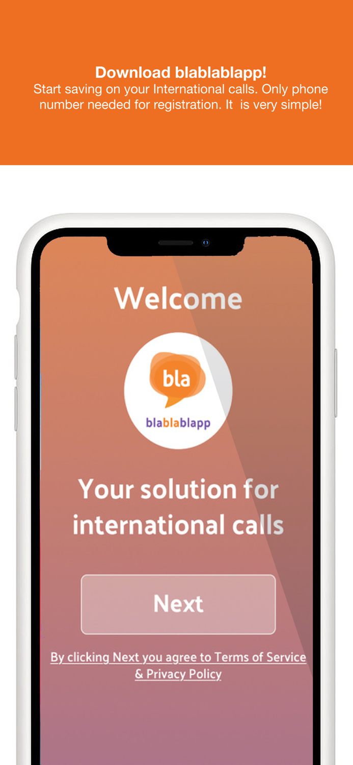 Blablablapp cheap calls