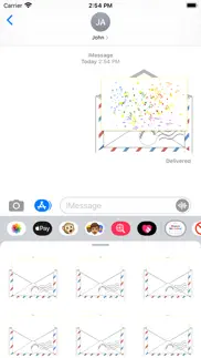 How to cancel & delete birthday letters stickers 4
