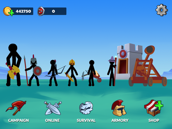 Stickman Clans iPad screenshot 7 - Games app
