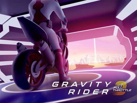 Gravity Rider: Full Throttle iPad app afbeelding 1