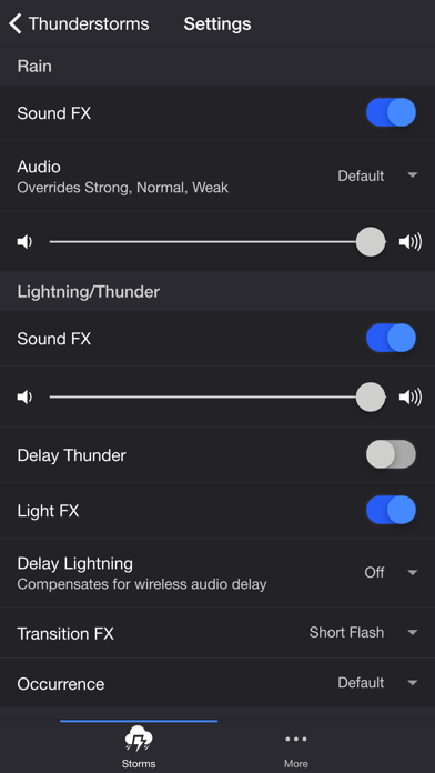 Thunderstorm Simulator (w/Ads) Screenshot