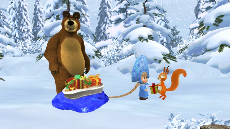 Masha and The Bear: Xmas screenshot-3