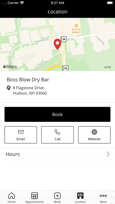 Boss Blow Dry Bar Screenshot