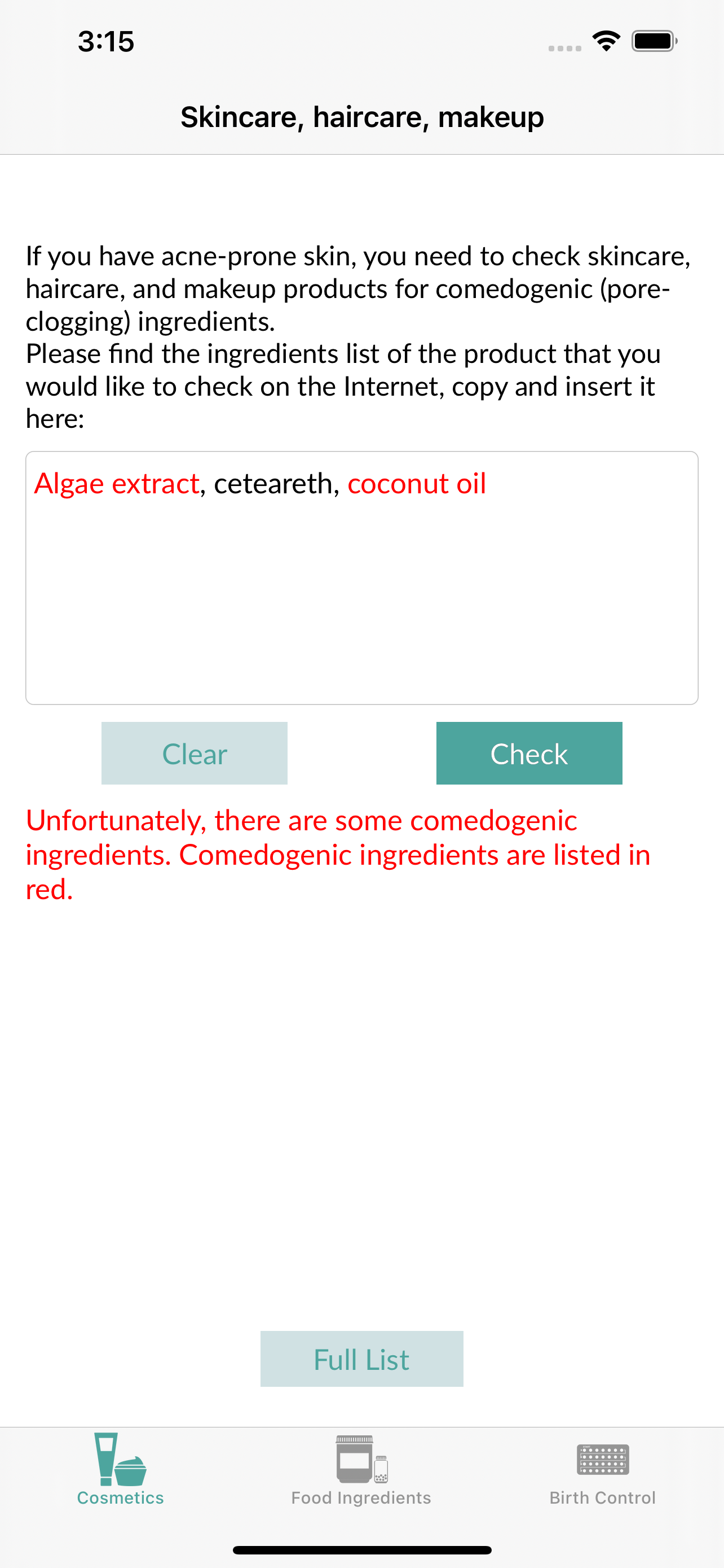 Acne-Safe