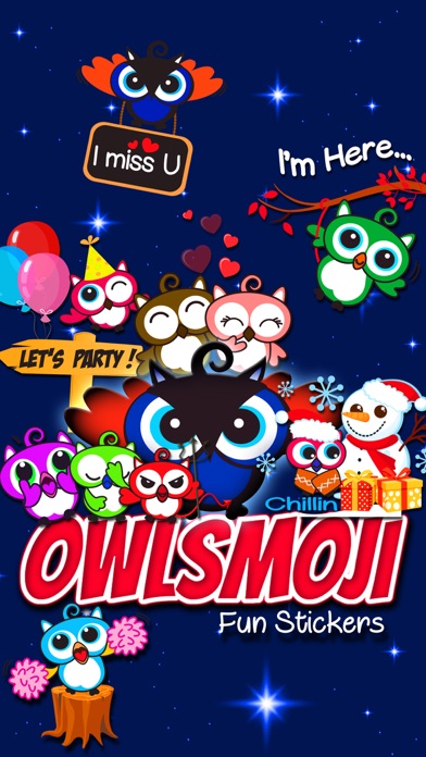 Owlsmoji Fun Stickers Screenshot