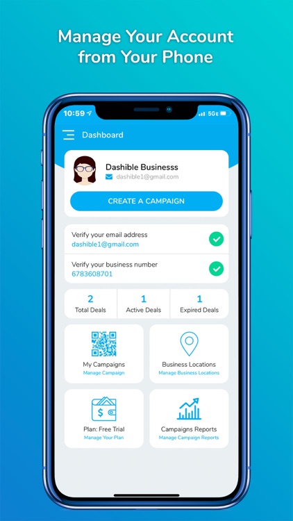 Dashible for Business