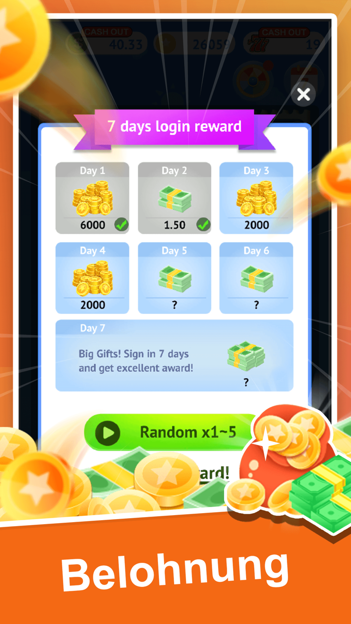 Glück Club - Verrückt Würfel