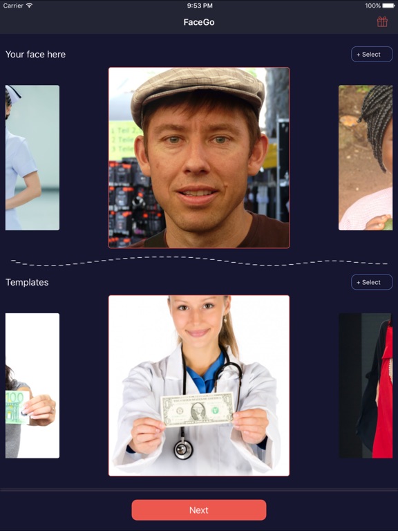 Screenshot #4 pour FaceGo: Face Changer & Morpher