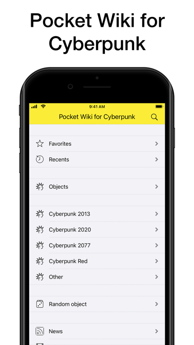 Pocket Wiki for Cyberpunk 2077のおすすめ画像1