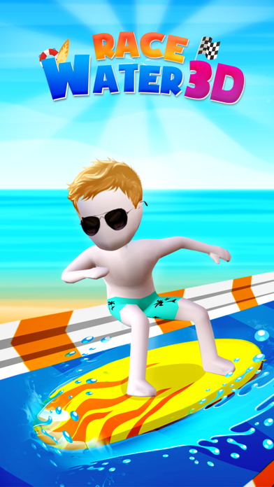 Fast Water 3D - Music Game Screenshot