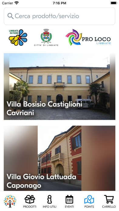 Progetto Commercio Screenshot