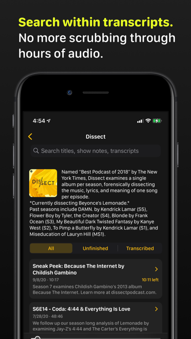 App screenshot