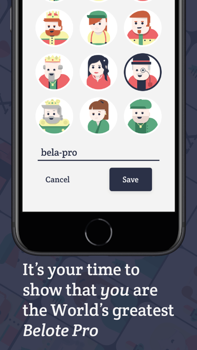 Bela Online - Belote & Friends Screenshot