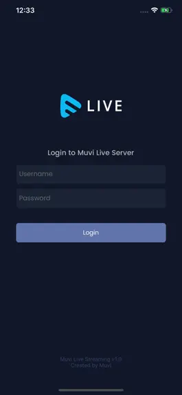 Game screenshot Muvi Live - Video Streaming apk