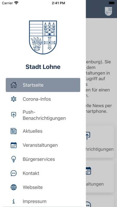 Stadt Lohne Screenshot