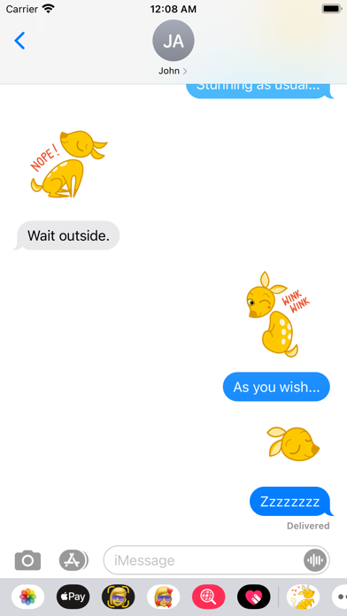 My Deer Sticker Pack Screenshot