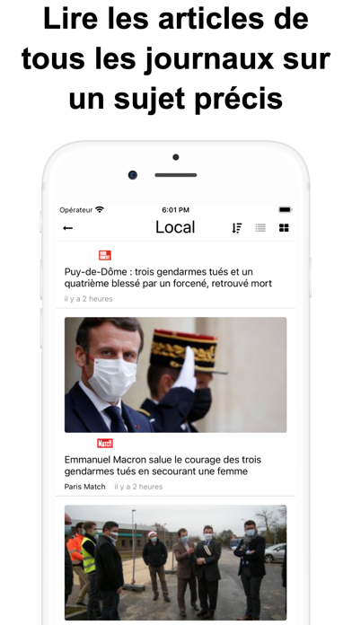 Journaux Français - Actualités Screenshot