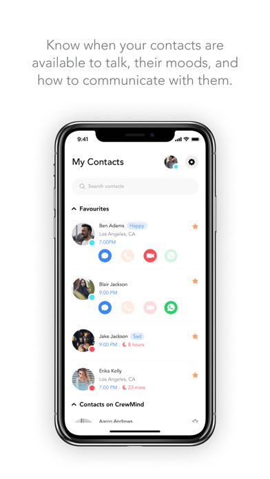 Screenshot #1 pour CrewMind