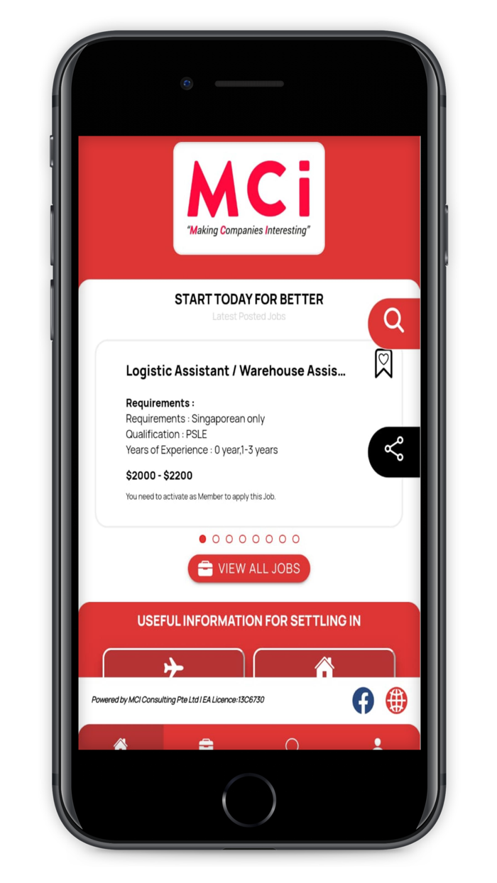 MCI Migrant Worker Apps