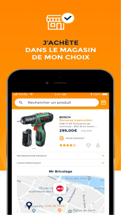 Achille Marketplace Screenshot
