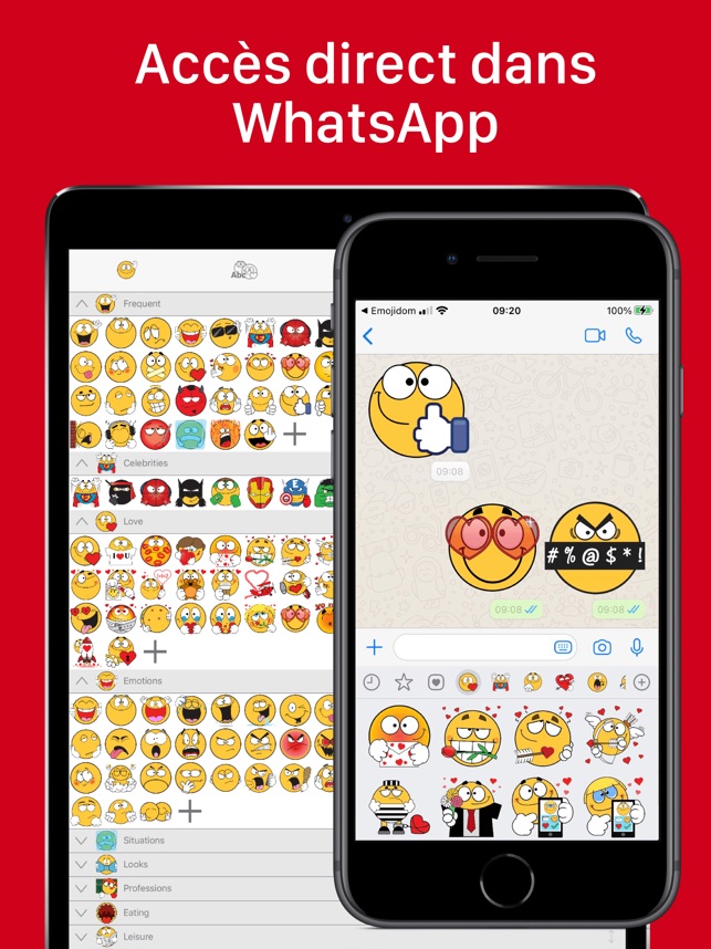 Emojidom Stickers Et Smileys Dans L App Store