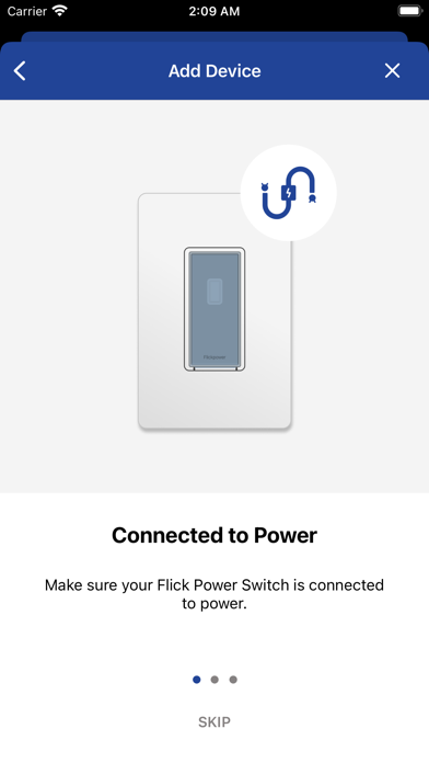 Flick Light Switch Screenshot
