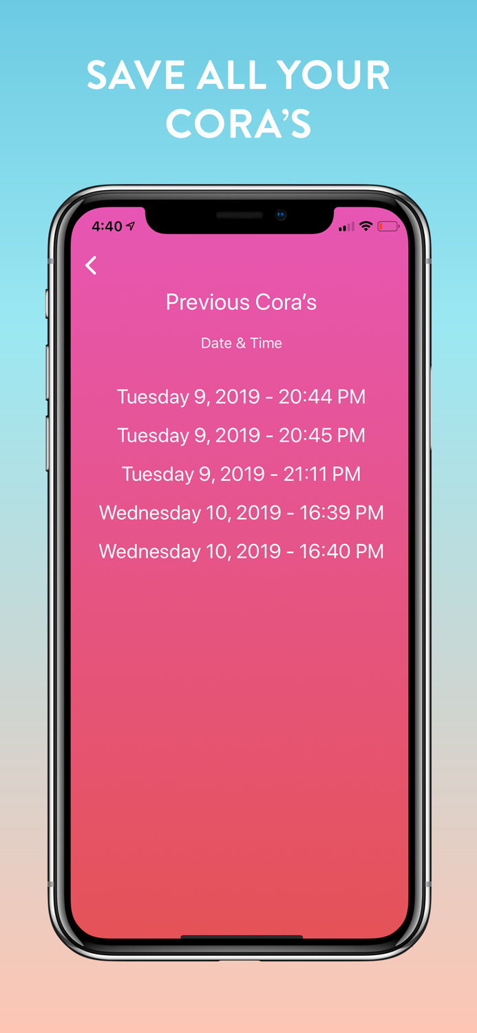 Cora — Color Code Your Apps