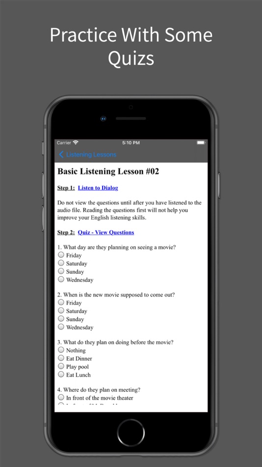 #5. English Learning Application (iOS) 由: Luong The Vinh