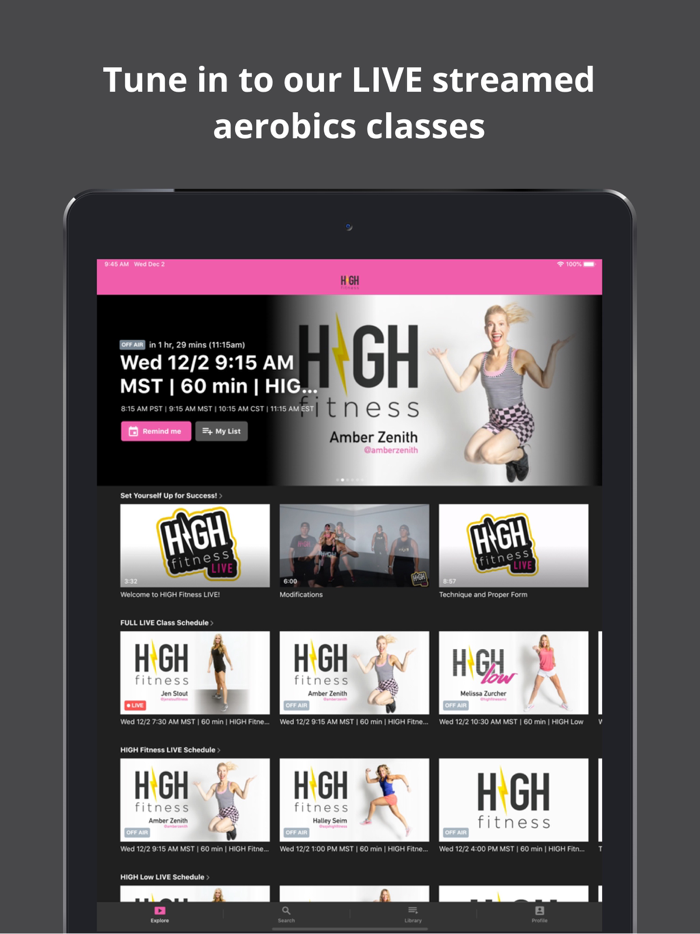 HIGH Fitness LIVE