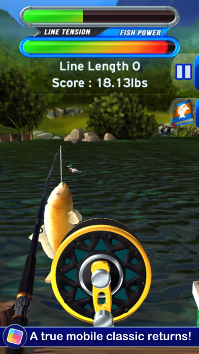 Flick Fishing: Catch Big Fish Screenshot