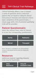 Edwards Clinical Pathways screenshot #2 for iPhone