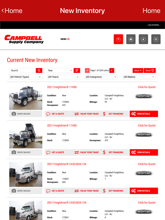 Campbell Supply Company screenshot 2