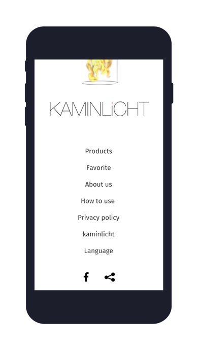 KAMINLICHT AR Screenshot