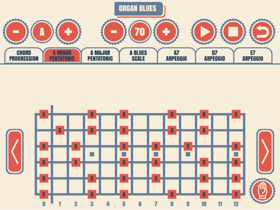 Screenshot #6 pour Slow Blues Guitar Jam Tracks