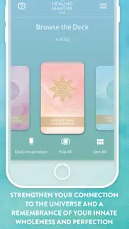 the healing mantra deck iphone screenshot 3