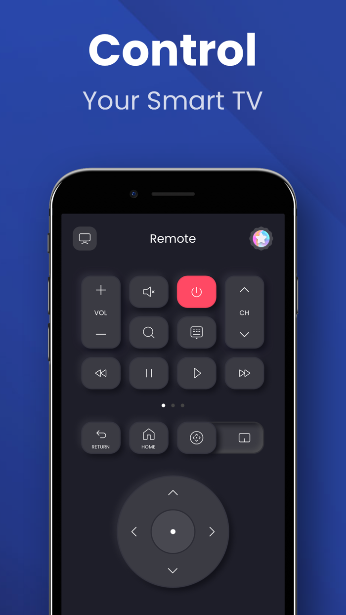 TV Remote for RoTV