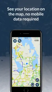 snowmobile manitoba iphone screenshot 2