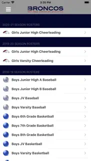 bay area christian athletics iphone screenshot 4