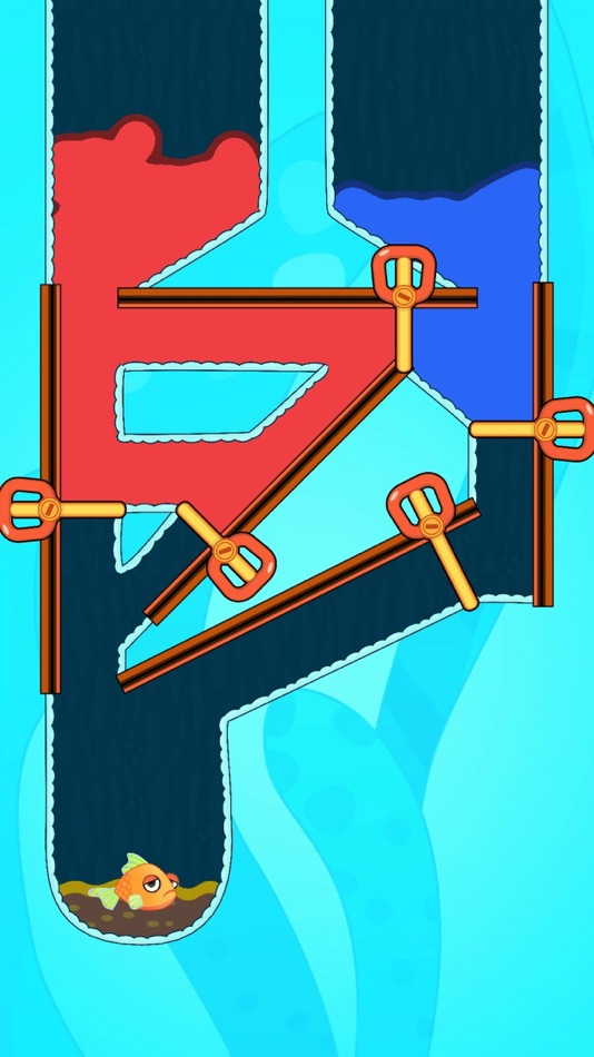 #6. Save The Fish! Rescue Puzzle (iOS) By: Mesiba Games