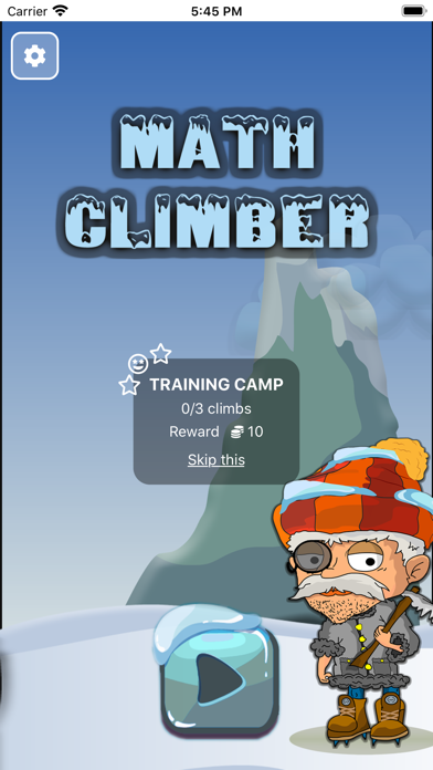 Screenshot #1 pour Math Climber Everest