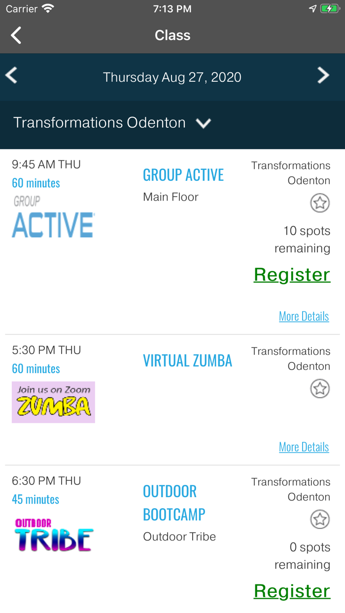 Transformations Fitness