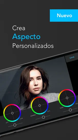 Captura de pantalla de Cadrage Director's Viewfinder en iPhone 5