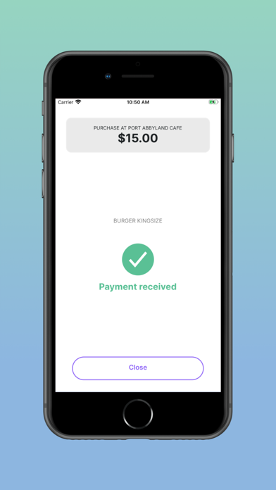 Veengu mPOS Screenshot