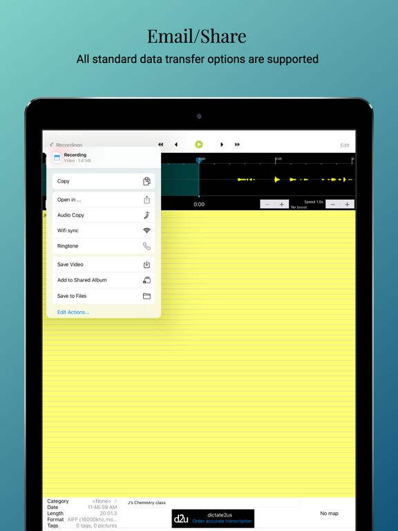 Smart Recorder Transcriber AF screenshot 4